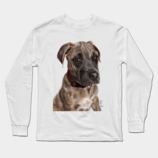 A Very Sensitive Pit Bull Puppy Long Sleeve T-Shirt